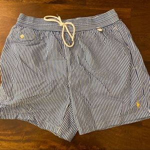 Polo Ralph Lauren Seersucker Swimsuit